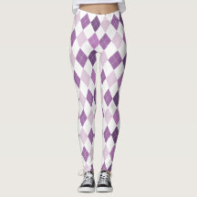 Motif de diamant blanc violet