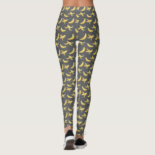 Leggings Motif de fête drôle de jeux de mots sur la banane,