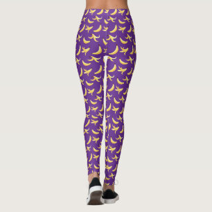 Leggings Motif de fête drôle de jeux de mots sur la banane,