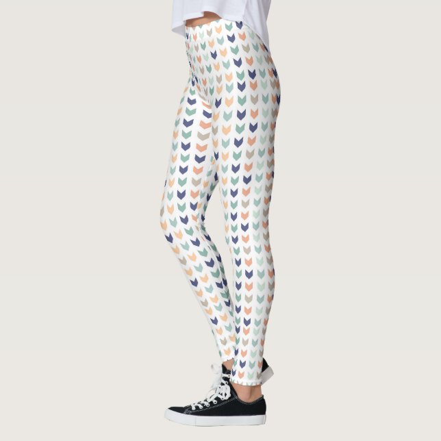 Leggings Motif de Flèche autochtone tribale (Gauche)