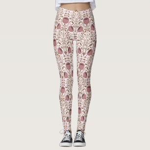 Leggings Motif de fleurs sauvages