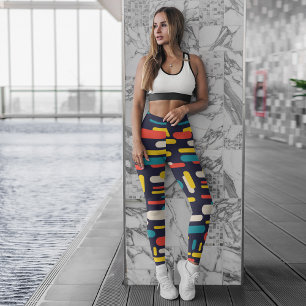 Leggings Motif de formes