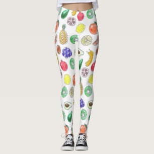 Leggings Motif de fruits