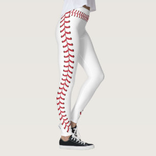 Leggings Motif de la série de baseball