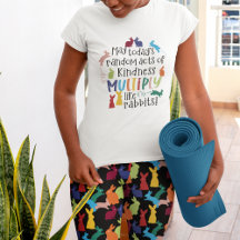 Motif de lapin correspondant noir