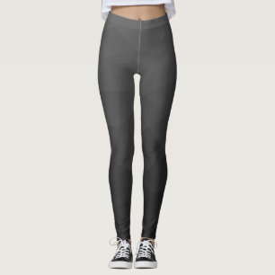 Leggings Motif de maillage géométrique gris foncé