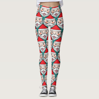Leggings Motif de Noël du Père Noël