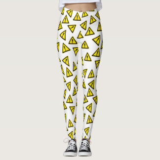 Leggings Motif de panneau de signalisation