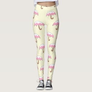 Leggings motif de parapluie