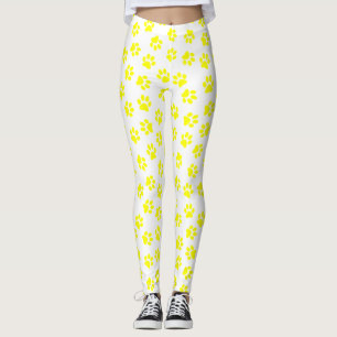 Leggings Motif De Pâtes, Patrouilles De Chien, Paws Jaunes