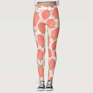 Leggings Motif de pêche d'été doux grand