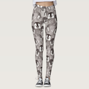 Leggings Motif de pingouin mignon bébé