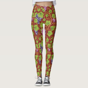 Leggings Motif de raisin