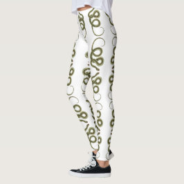 Leggings Motif de serpent viper