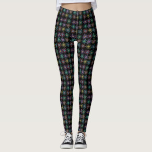 Leggings Motif de structure atomique Cool Science