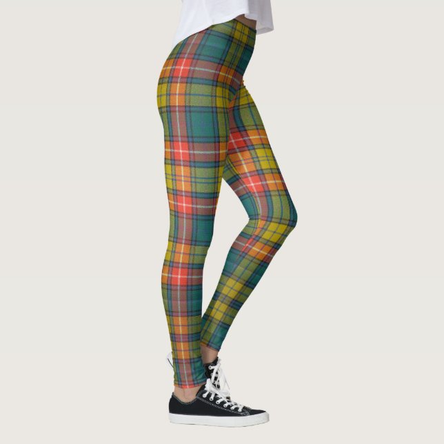Leggings Motif de Tartan antique de Buchanan (Droite)