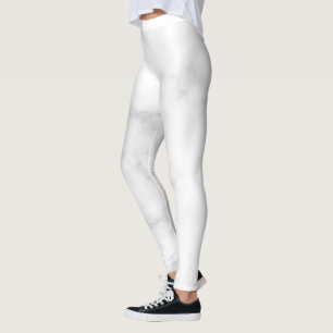 Leggings Motif de texture de marbre