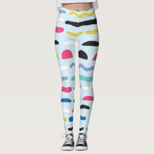 Leggings Motif décoratif géométrique Abstrait sans couture.