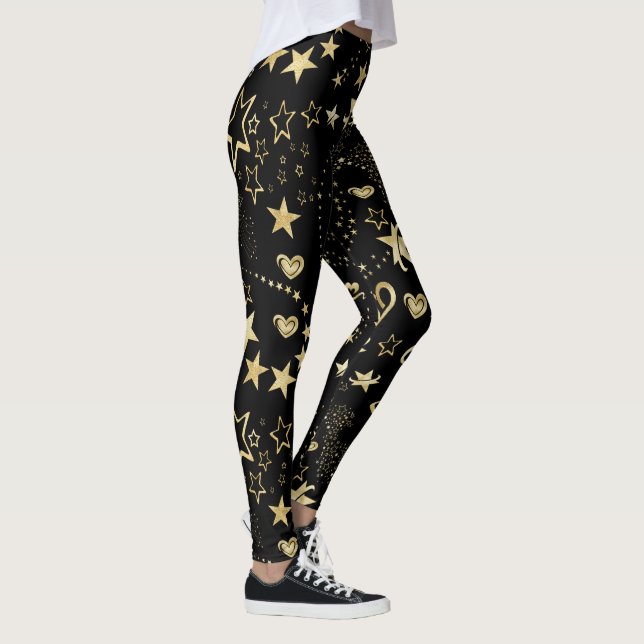 Leggings Motif d'étoiles (Droite)