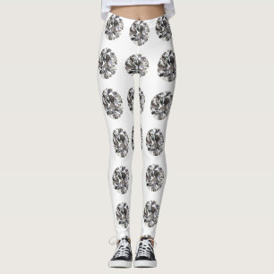 Leggings Motif diamant