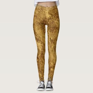 Leggings Motif doré