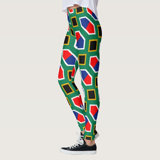 Leggings Motif du drapeau sud-africain (Gauche)