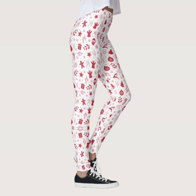 Leggings Motif du festival de Noël (Droite)