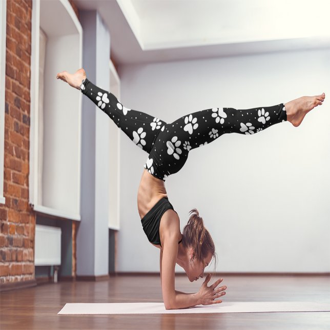 Leggings Motif Empreinte de patte (Créateur téléchargé)