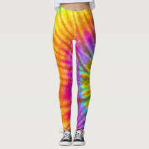 Motif en spirale couleur arc-en-ciel