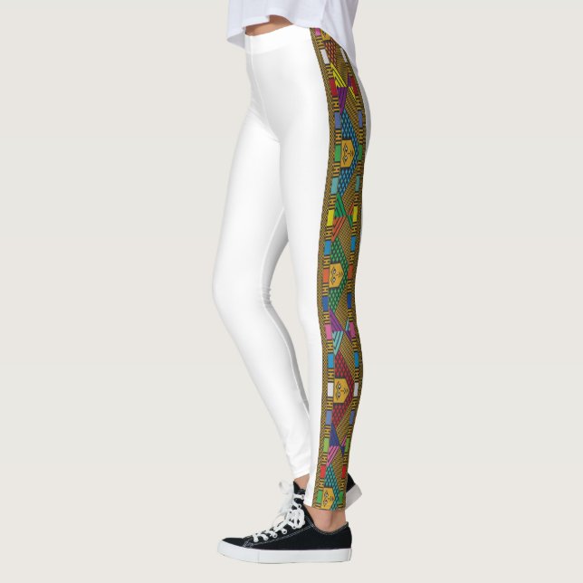 Leggings Motif éthiopien / Saba Tilet (Gauche)