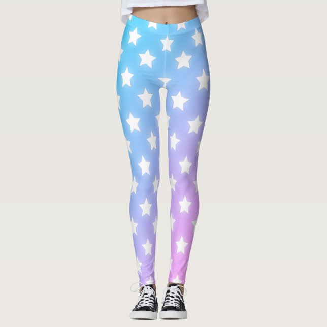 Leggings Motif étoile (Devant)
