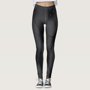 Leggings Motif fantaisiste de fleurs sauvages à l'aquarelle