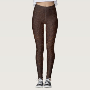 Leggings Motif fantaisiste de fleurs sauvages à l'aquarelle