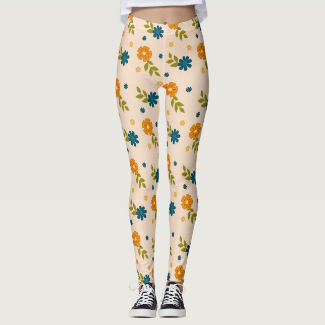 Leggings Motif floral (Devant)