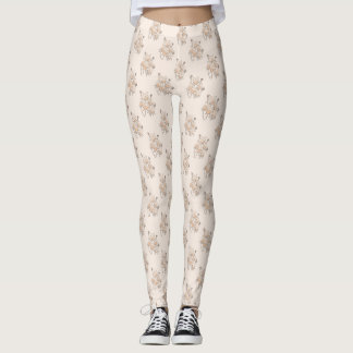 Leggings motif floral