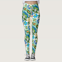 Motif floral d'art populaire russe de Boho