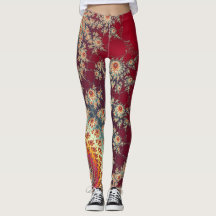 Motif floral en spirale