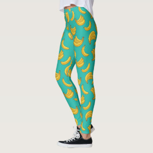 Leggings Motif Fruit Banana