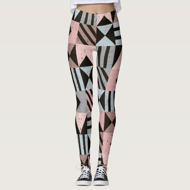 Leggings Motif géométrique 29 (Devant)