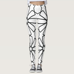Leggings Motif géométrique islamique Design arabe