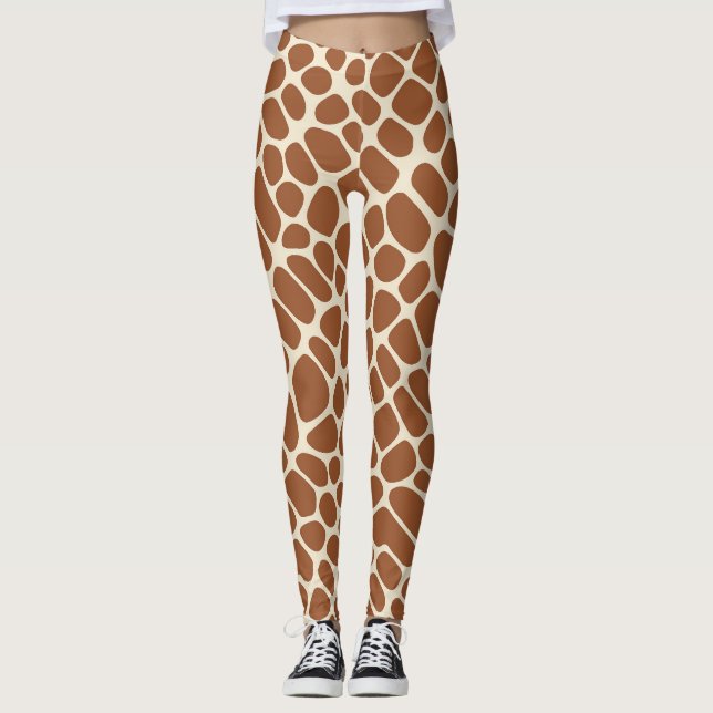 Leggings Motif Giraffe (Devant)