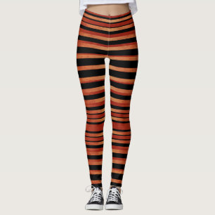 Leggings Motif Gras rouge et noir