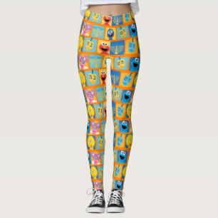 Leggings Motif Hanoukka de Sesame Street