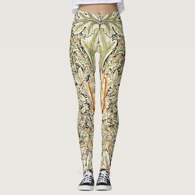 Leggings Motif Honeysuckle (1876) Par William Morris (Devant)
