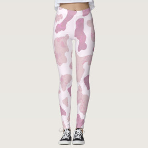 Leggings Motif Impression Vache