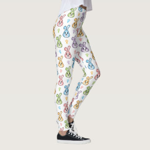 Leggings Motif lapin lapin de Pâques Vacances