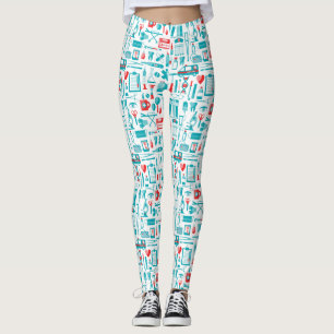 Leggings Motif Médicale