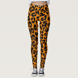 Leggings Motif moderne de peau de léopard #13