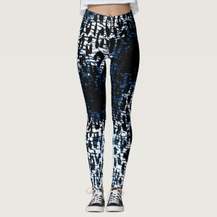 Leggings Motif moderne de peau de léopard #34
