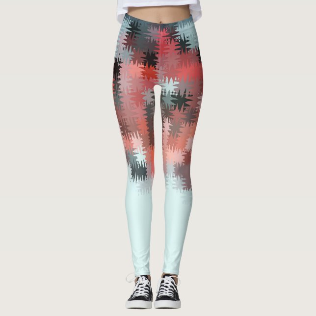 Leggings Motif multicolore cool (Devant)